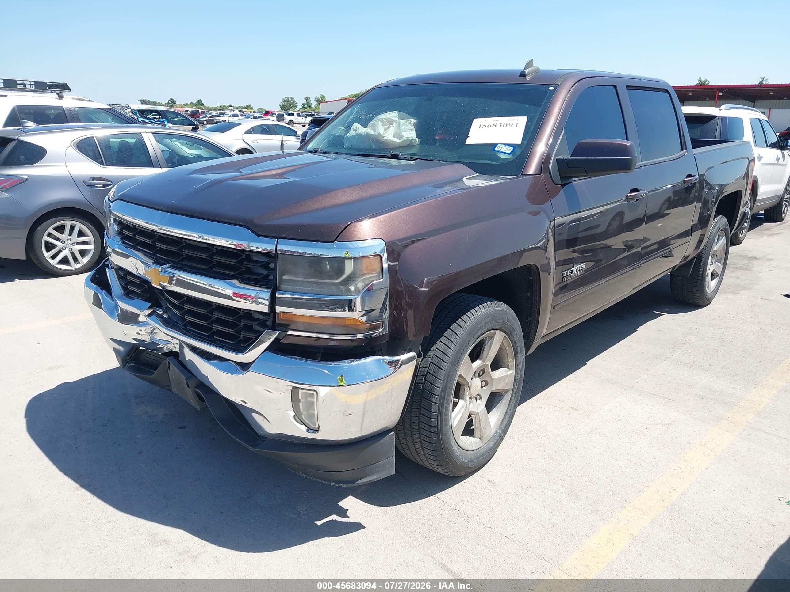 2016 CHEVROLET SILVERADO 1500 LT — I2