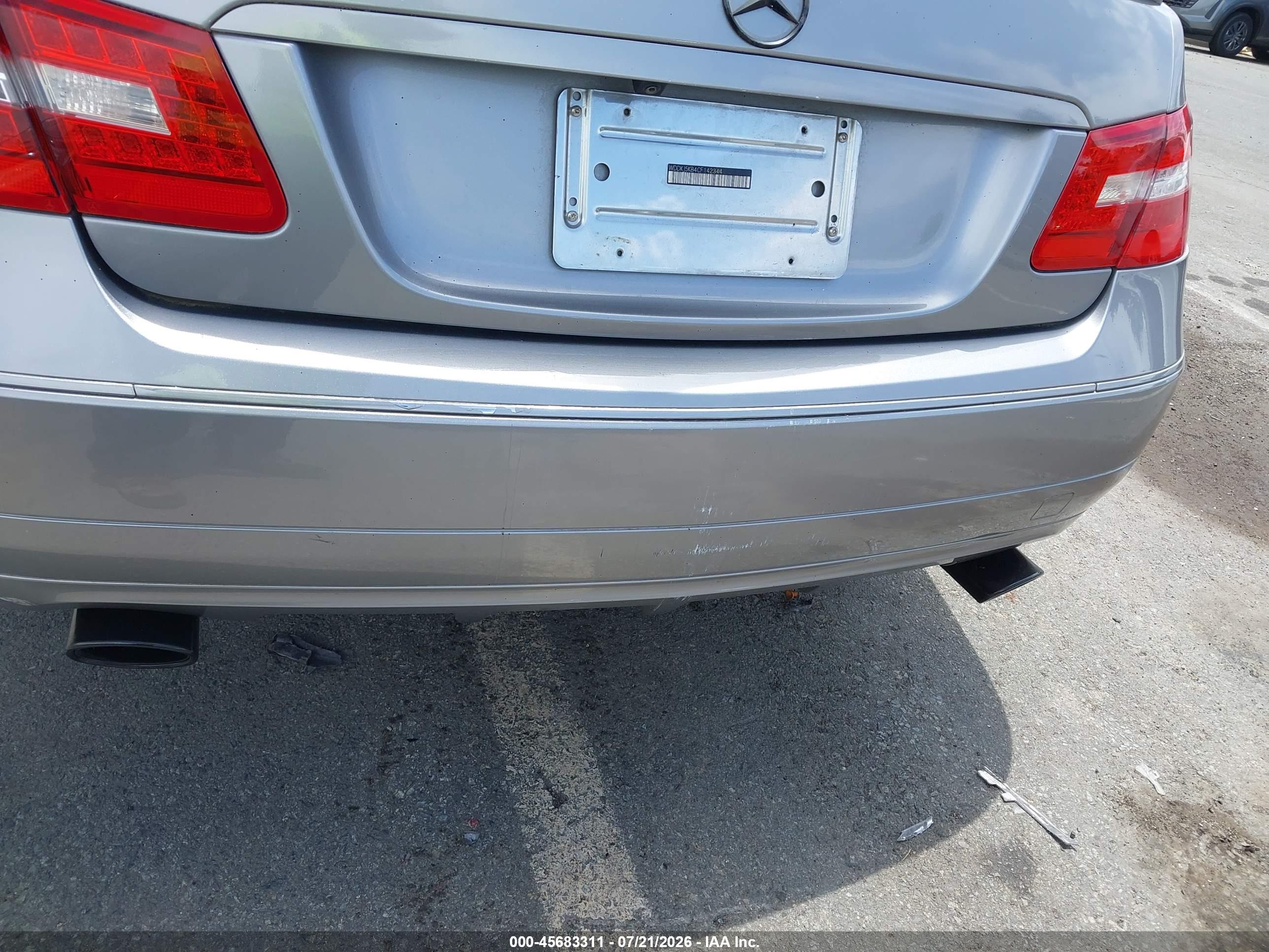 2012 MERCEDES-BENZ E 350 E350