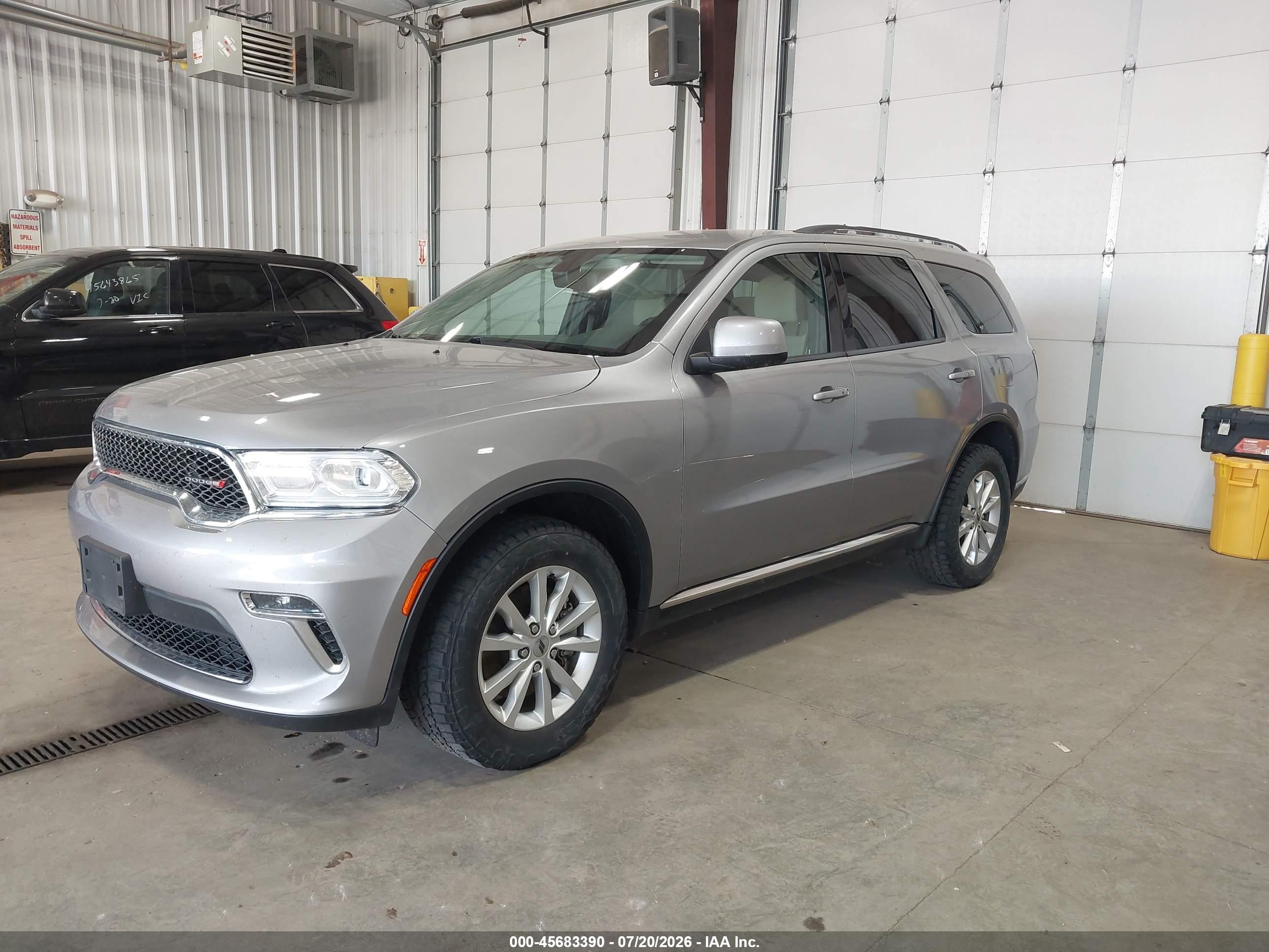 2021 DODGE DURANGO SXT PLUS AWD — I2