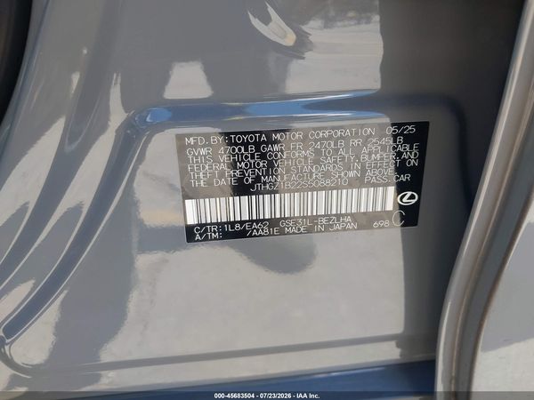 2025 LEXUS IS 350 F SPORT