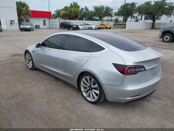 2018 TESLA MODEL 3 LONG RANGE/MID RANGE