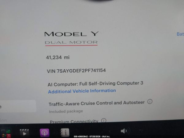 2023 TESLA MODEL Y