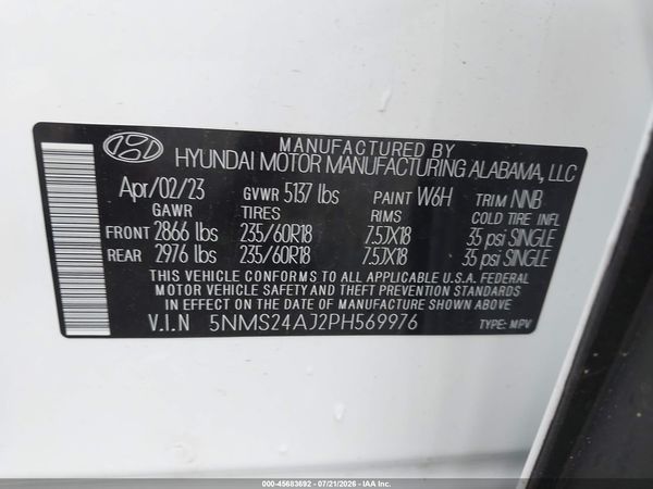 2023 HYUNDAI SANTA FE SEL