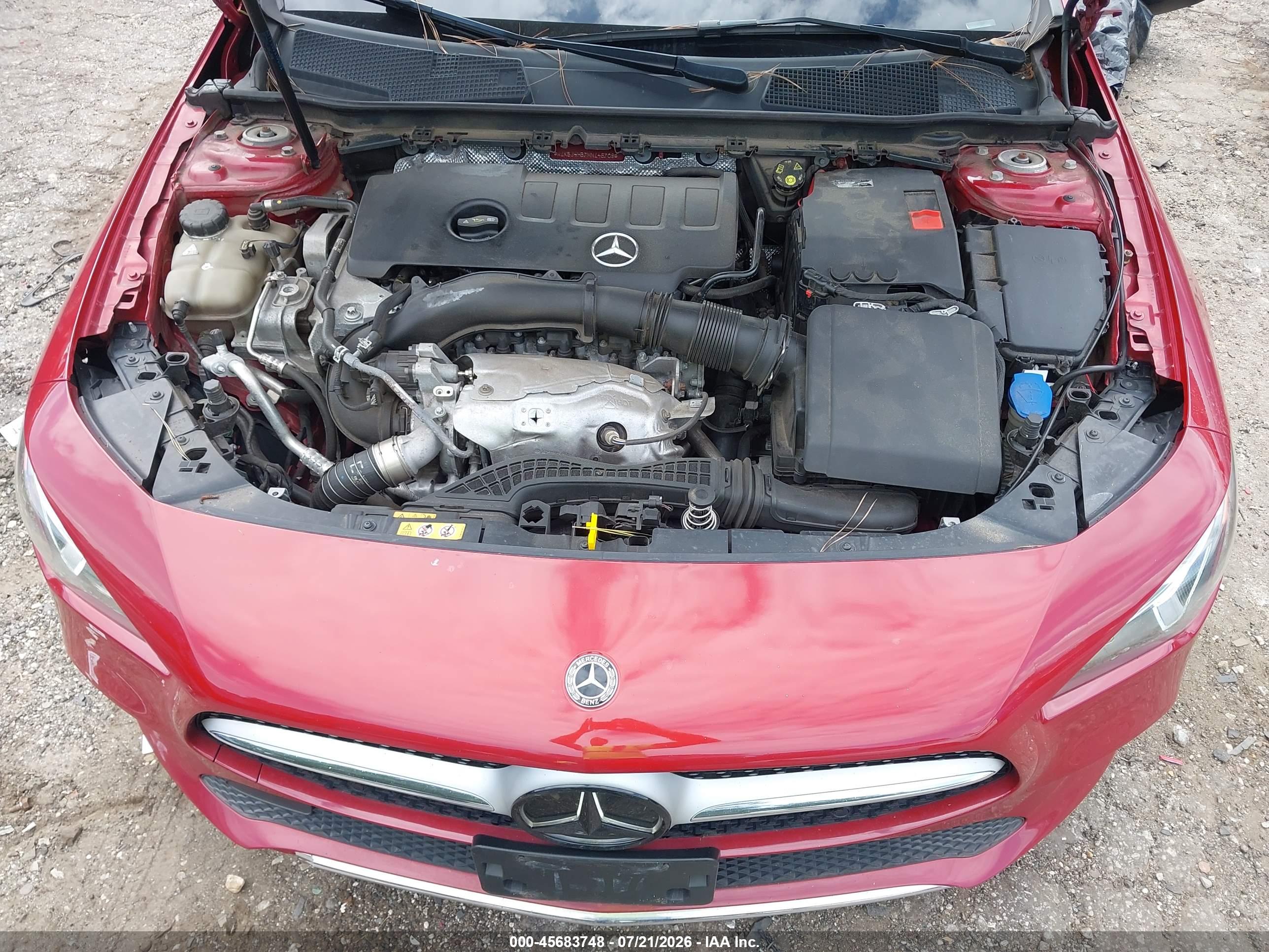 2021 MERCEDES-BENZ CLA 250 4MATIC