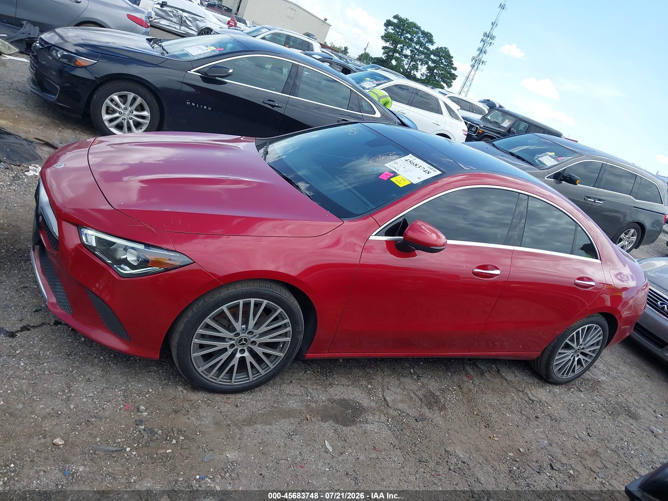 2021 MERCEDES-BENZ CLA 250 4MATIC
