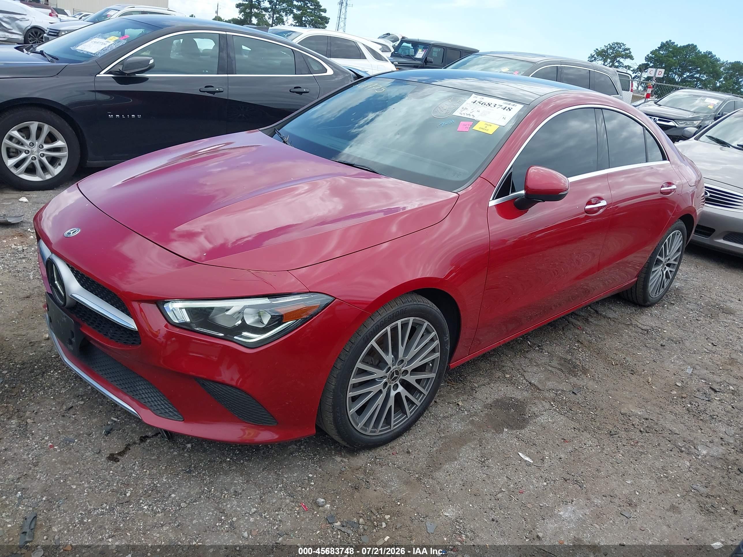 2021 MERCEDES-BENZ CLA 250 4MATIC