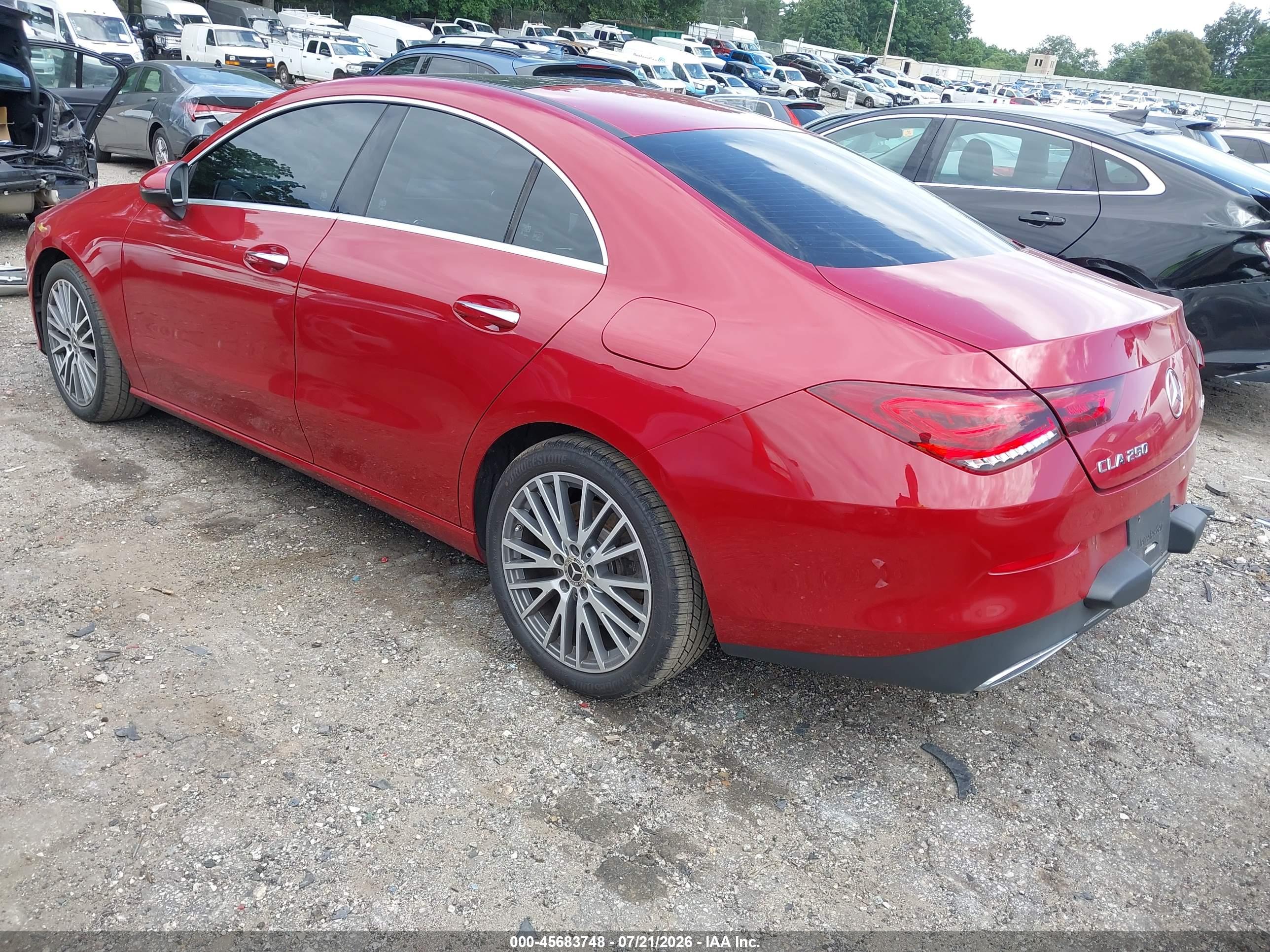 2021 MERCEDES-BENZ CLA 250 4MATIC