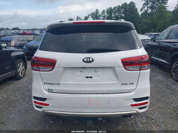 2018 KIA SORENTO 3.3L SXL