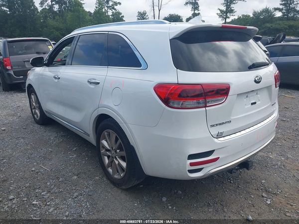 2018 KIA SORENTO 3.3L SXL
