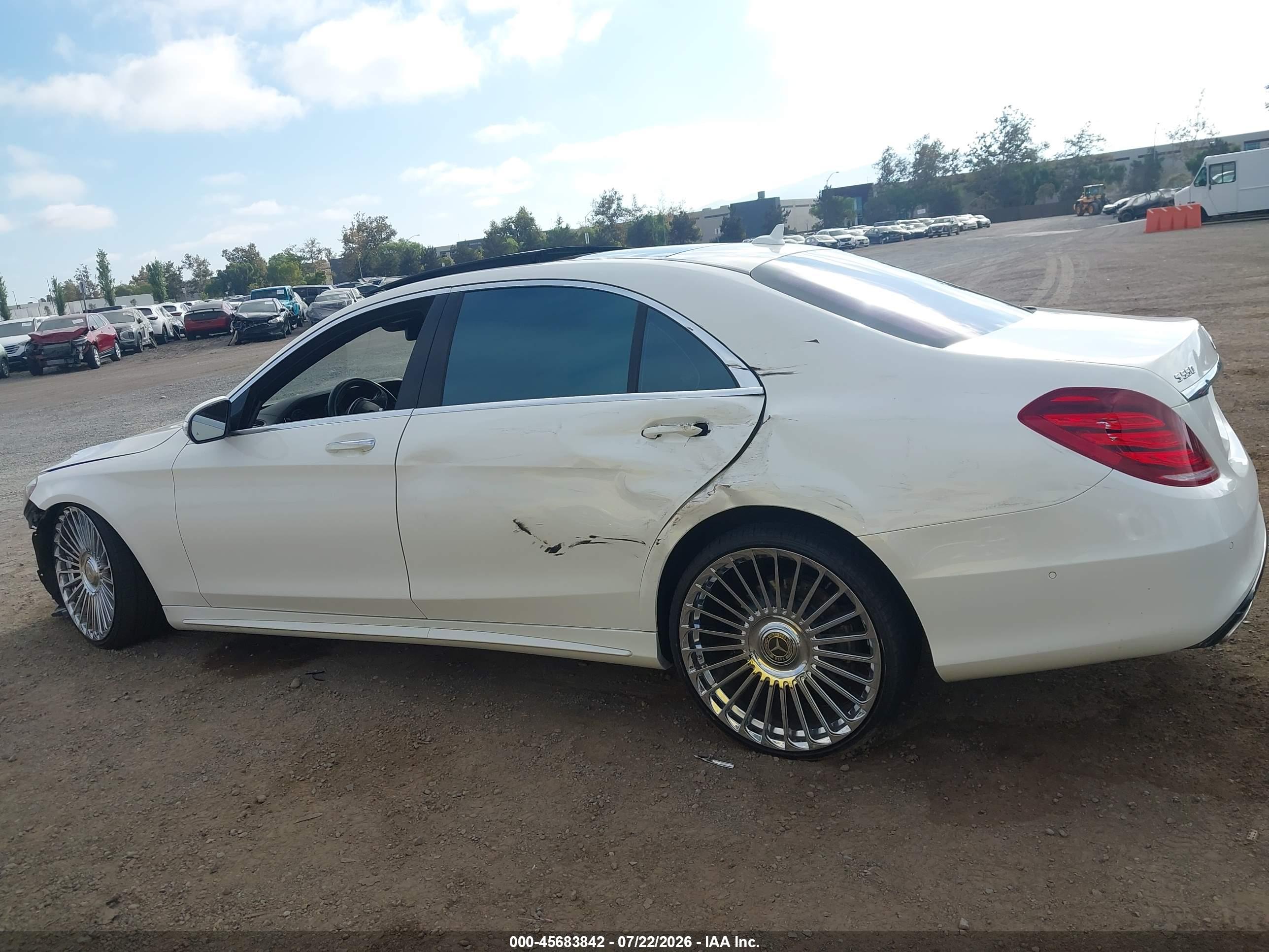 2015 MERCEDES-BENZ S 550 S550