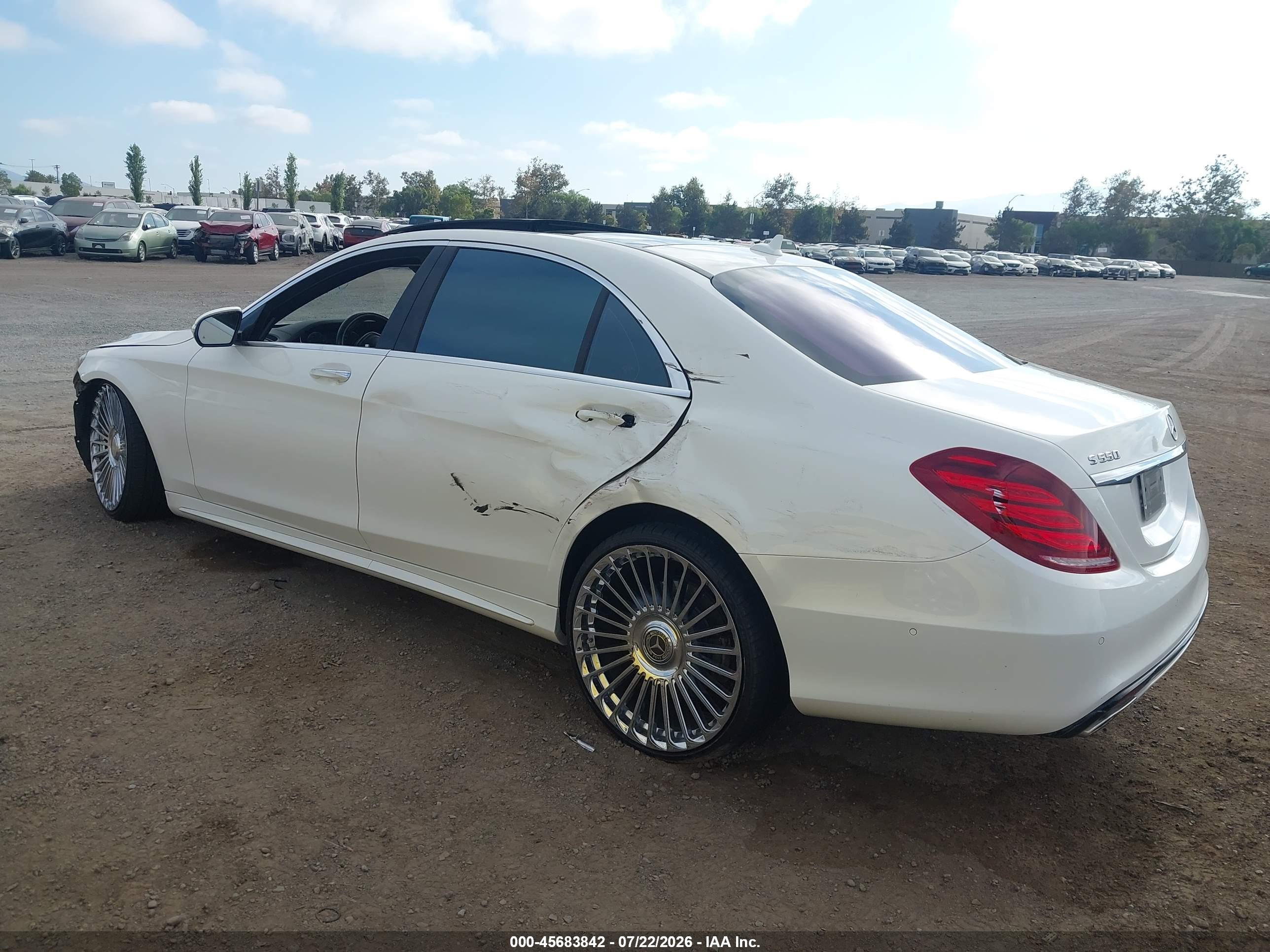 2015 MERCEDES-BENZ S 550 S550