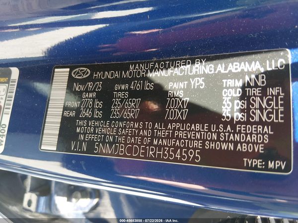 2024 HYUNDAI TUCSON SEL