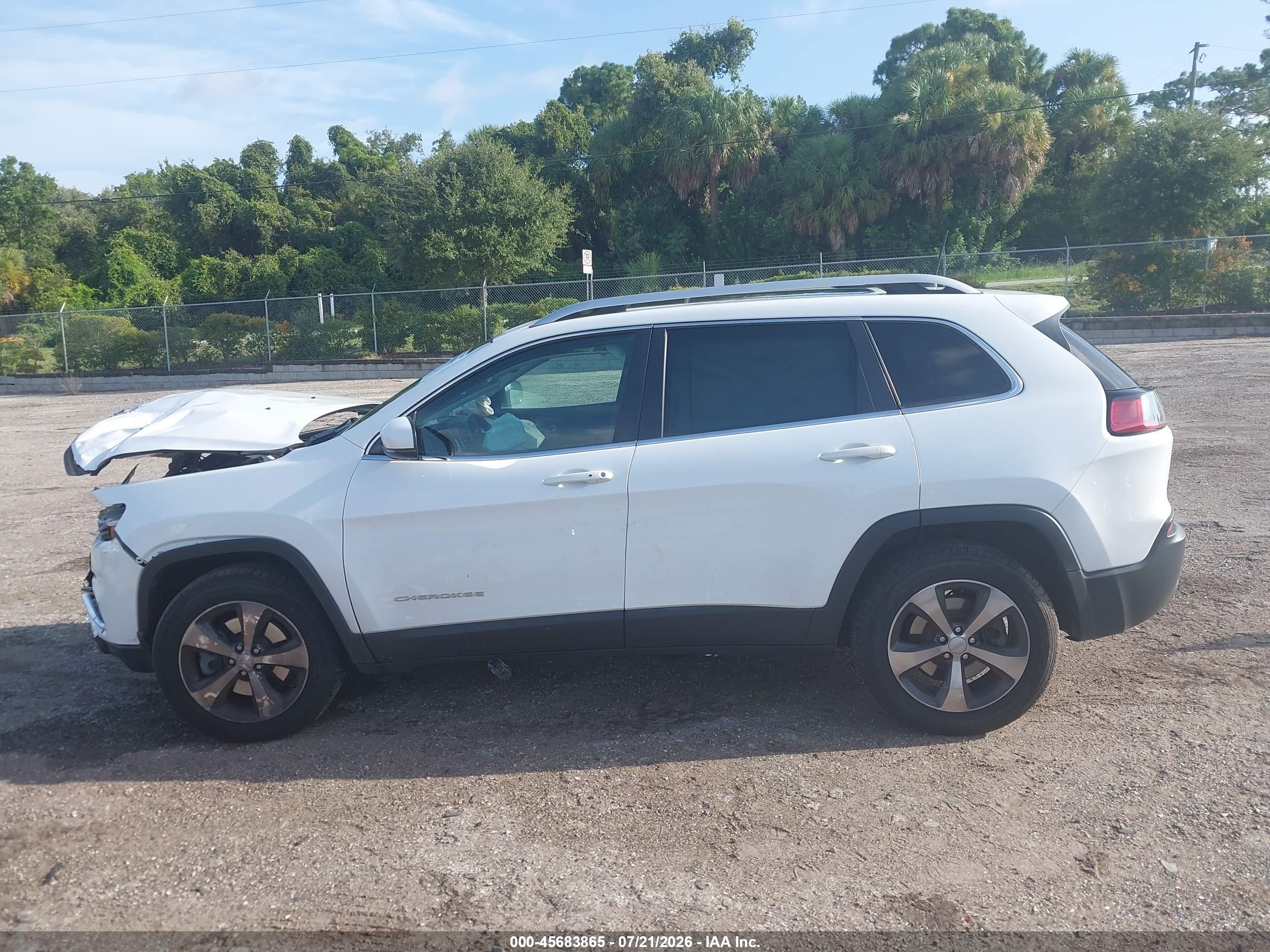 2019 JEEP CHEROKEE LIMITED 4X4