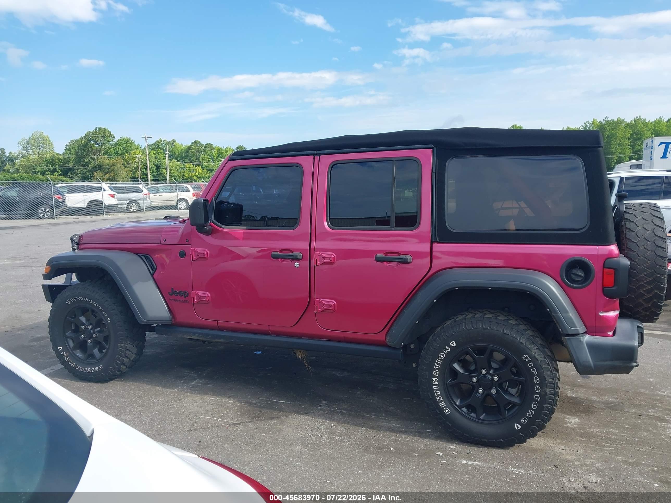 2022 JEEP WRANGLER UNLIMITED WILLYS 4X4