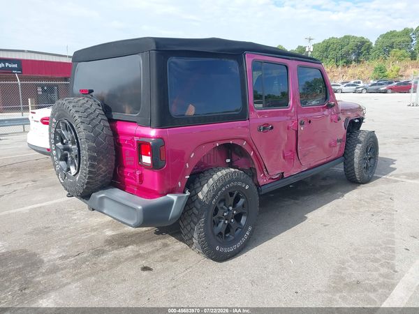 2022 JEEP WRANGLER UNLIMITED WILLYS 4X4