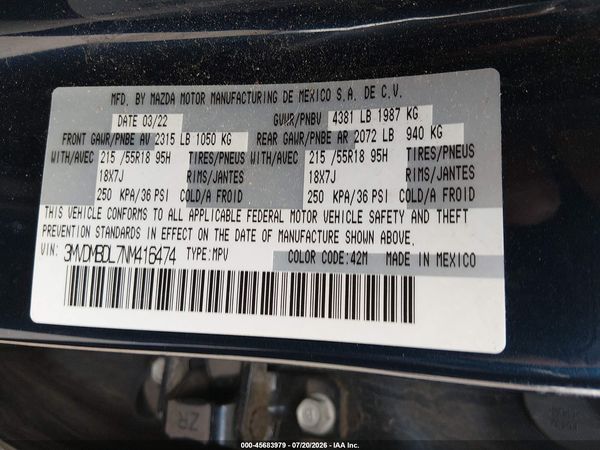 2022 MAZDA CX-30 PREMIUM