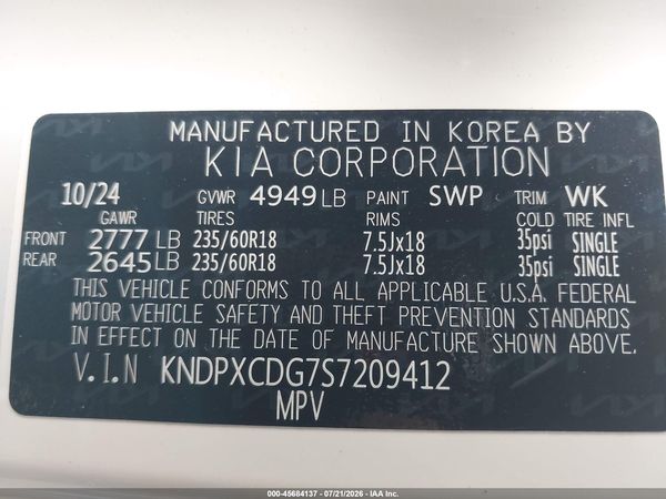 2025 KIA SPORTAGE HYBRID SX-PRESTIGE