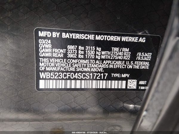 2025 BMW IX XDRIVE50