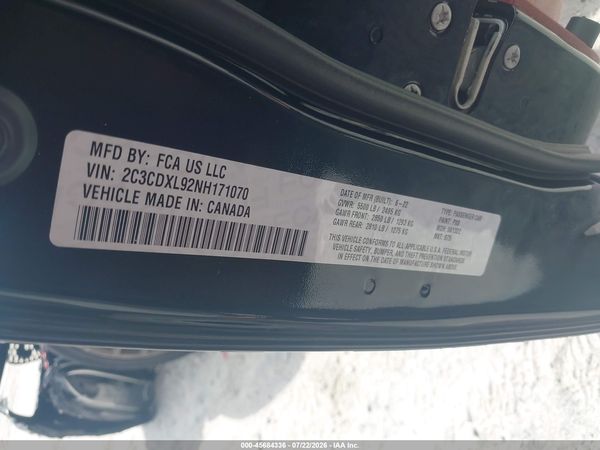 2022 DODGE CHARGER SRT JAILBREAK