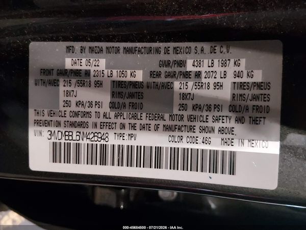 2022 MAZDA CX-30 SELECT