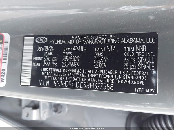 2024 HYUNDAI TUCSON SEL