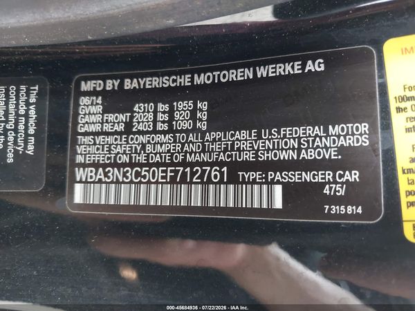 2014 BMW 428I