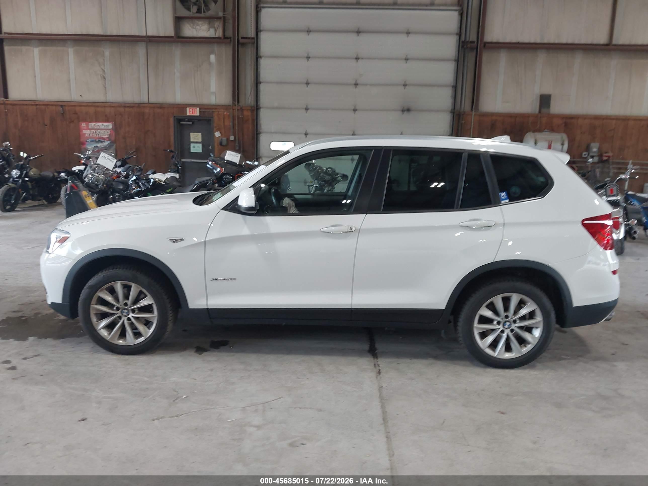 2017 BMW X3 XDRIVE28I