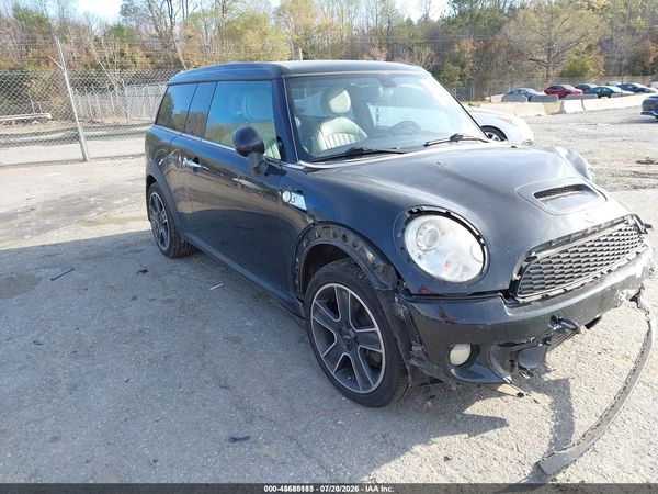 2012 MINI COOPER S CLUBMAN