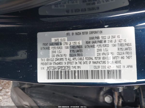 2023 MAZDA CX-9 TOURING PLUS