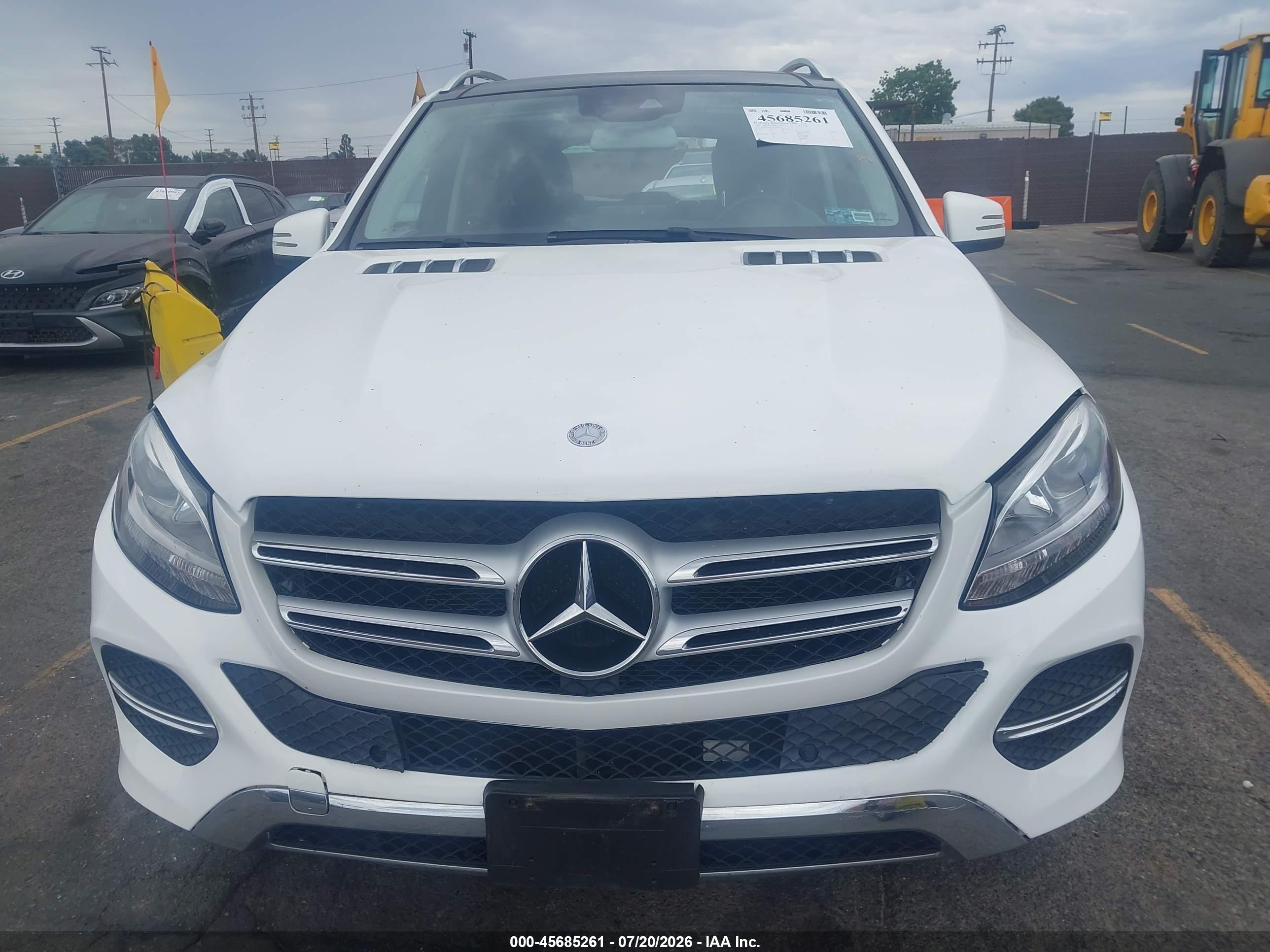 2016 MERCEDES-BENZ GLE 350 4MATIC