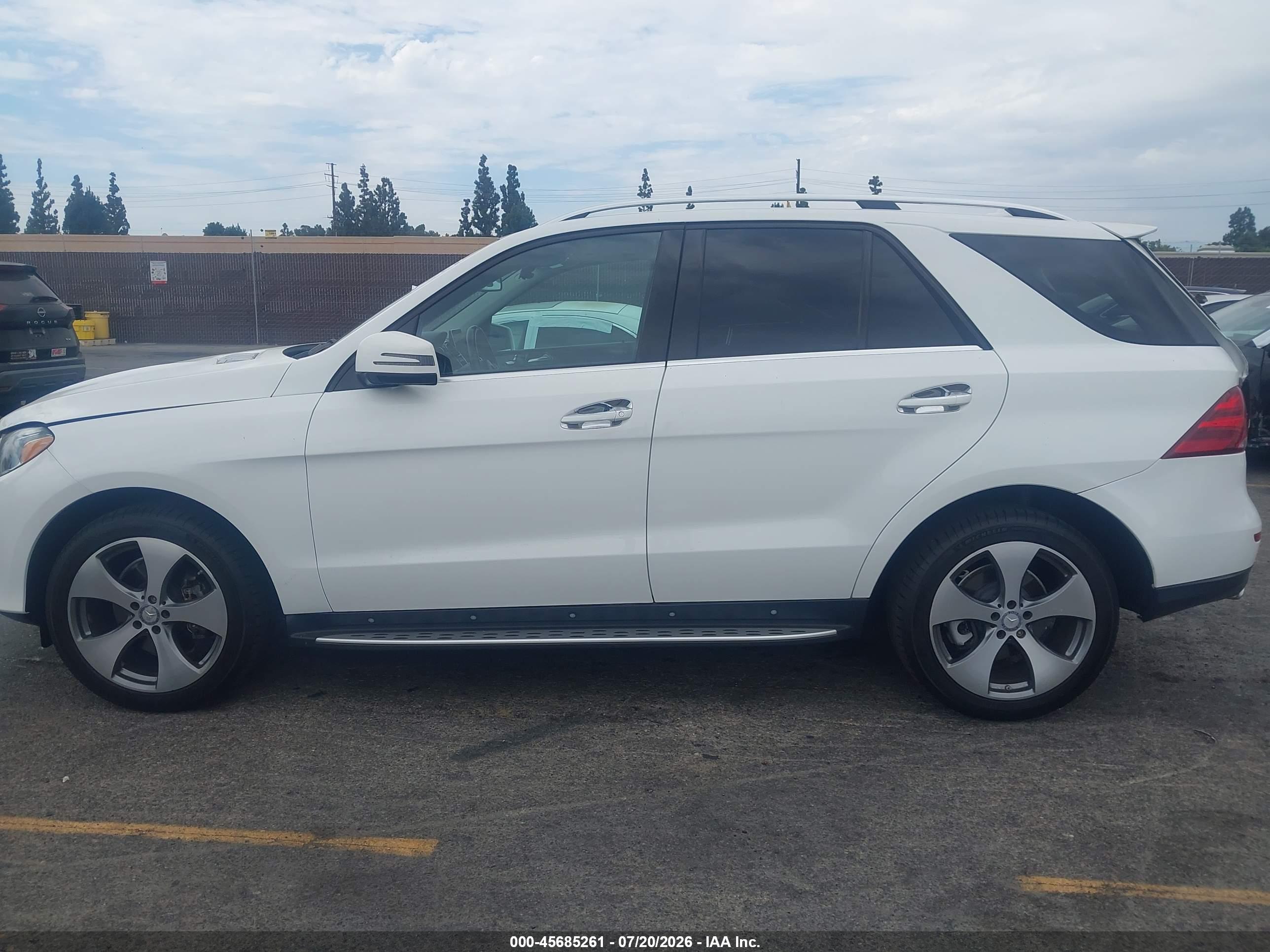 2016 MERCEDES-BENZ GLE 350 4MATIC