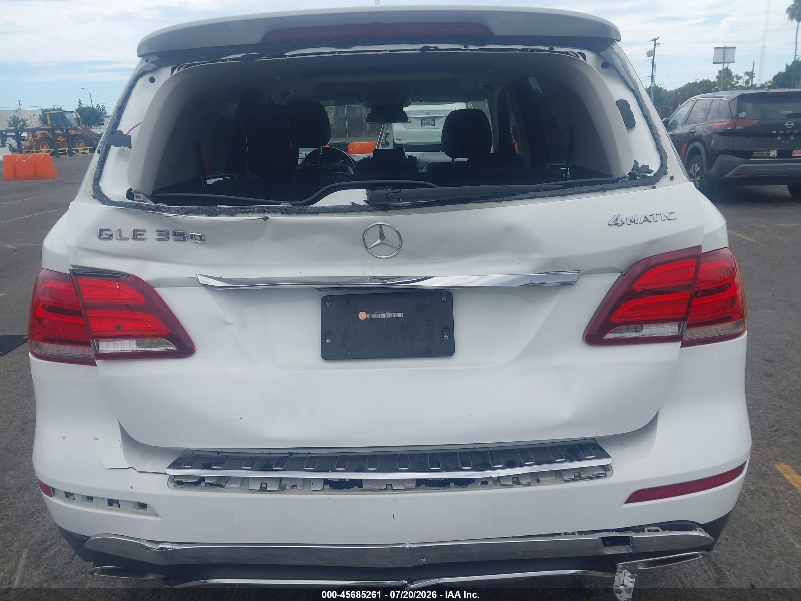 2016 MERCEDES-BENZ GLE 350 4MATIC