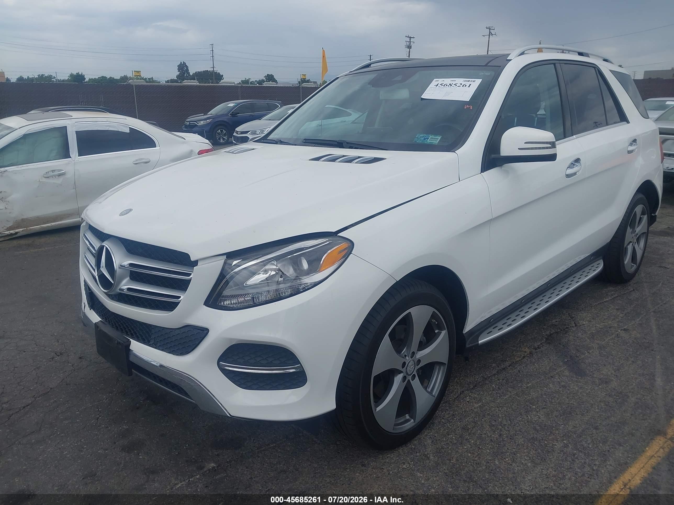 2016 MERCEDES-BENZ GLE 350 4MATIC