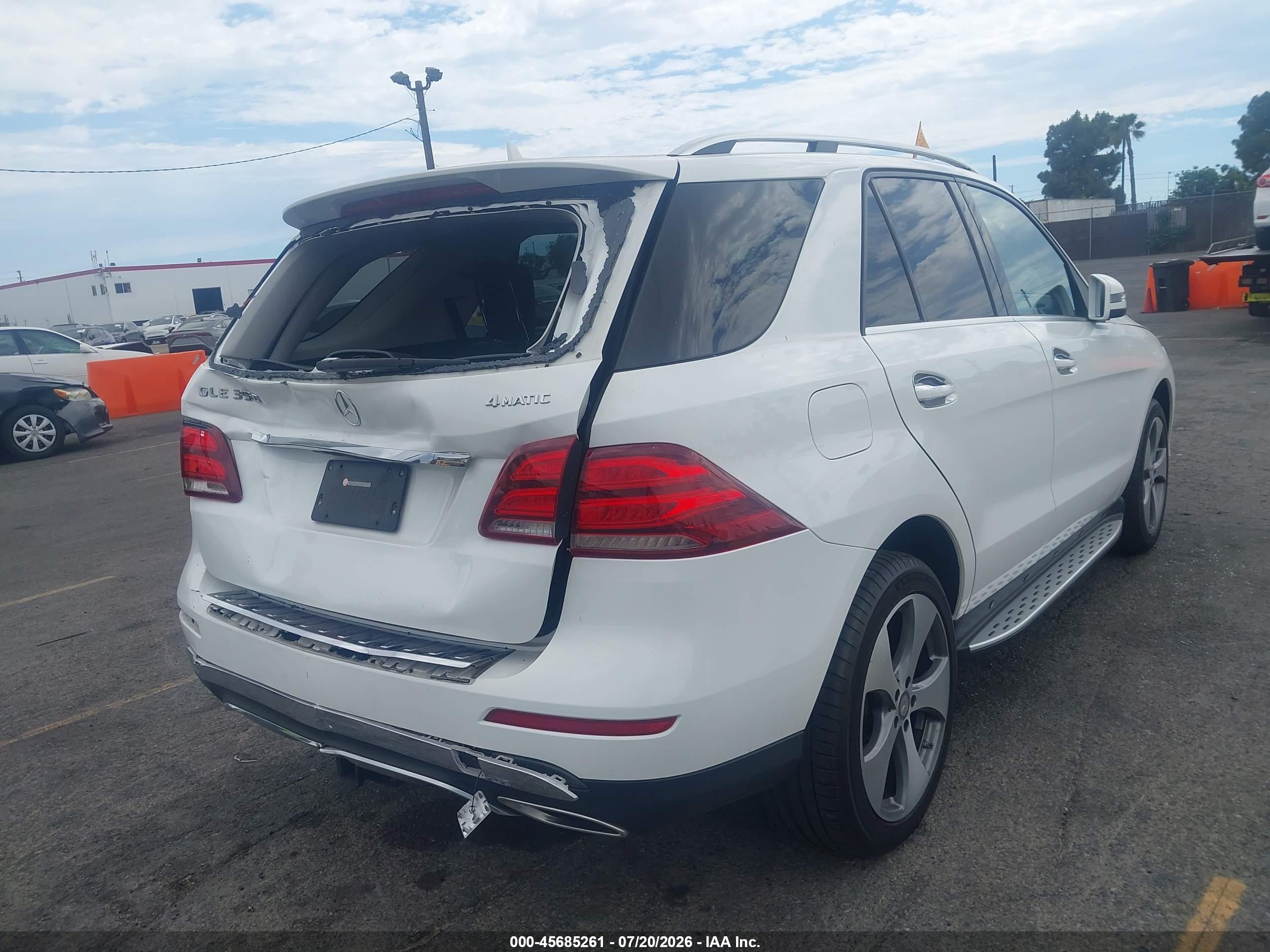 2016 MERCEDES-BENZ GLE 350 4MATIC