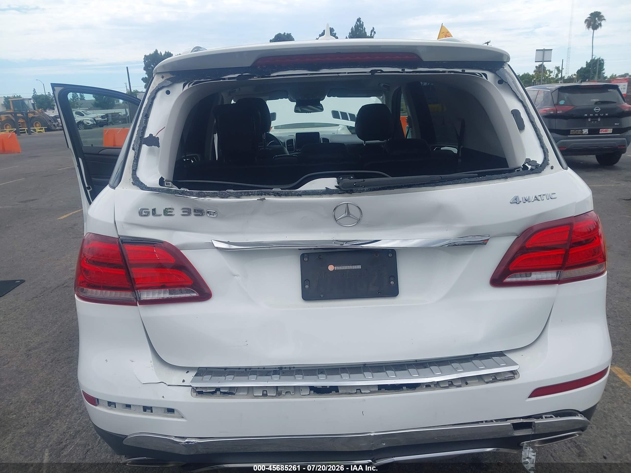 2016 MERCEDES-BENZ GLE 350 4MATIC