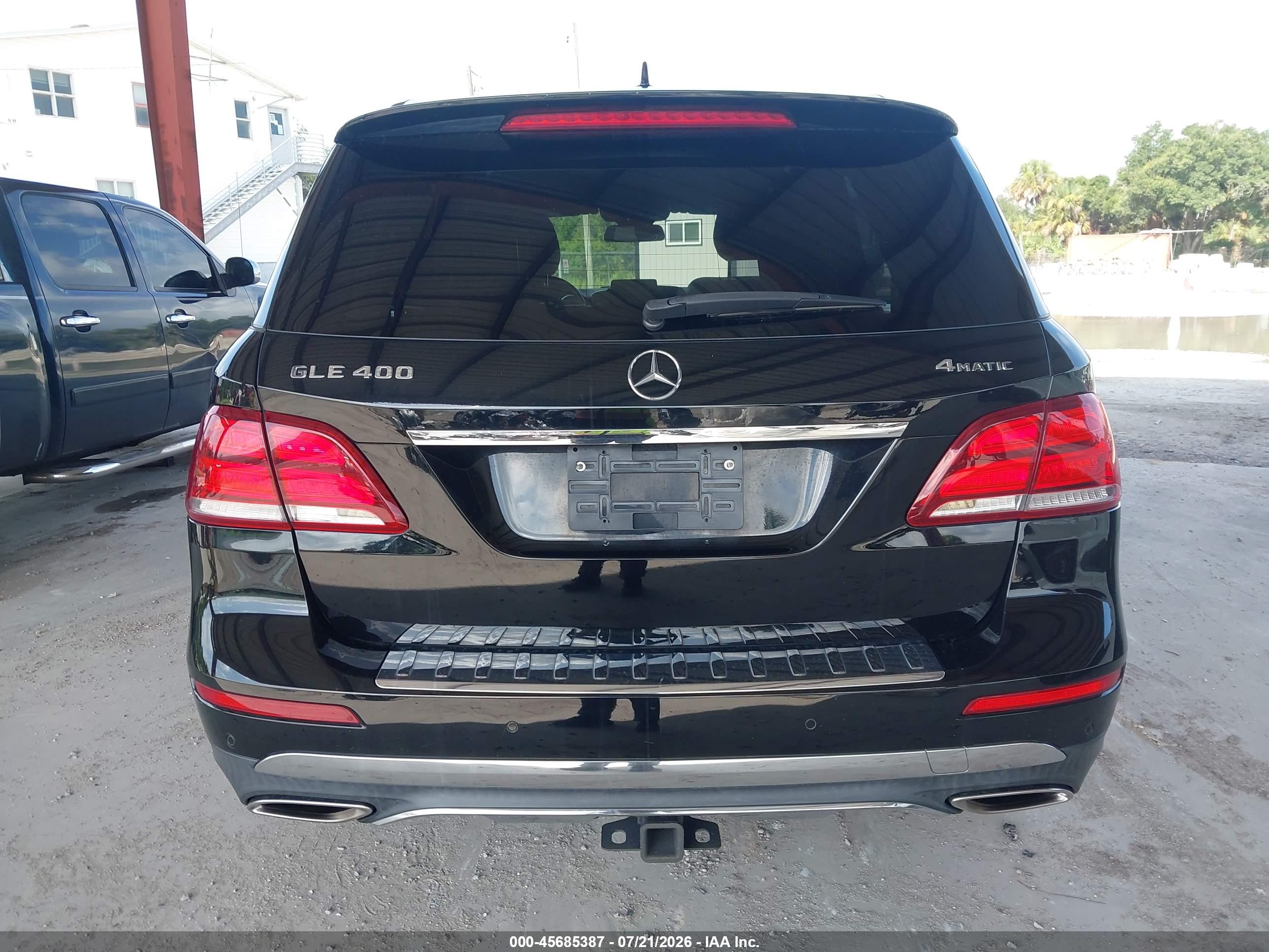 2019 MERCEDES-BENZ GLE 400 GLE400