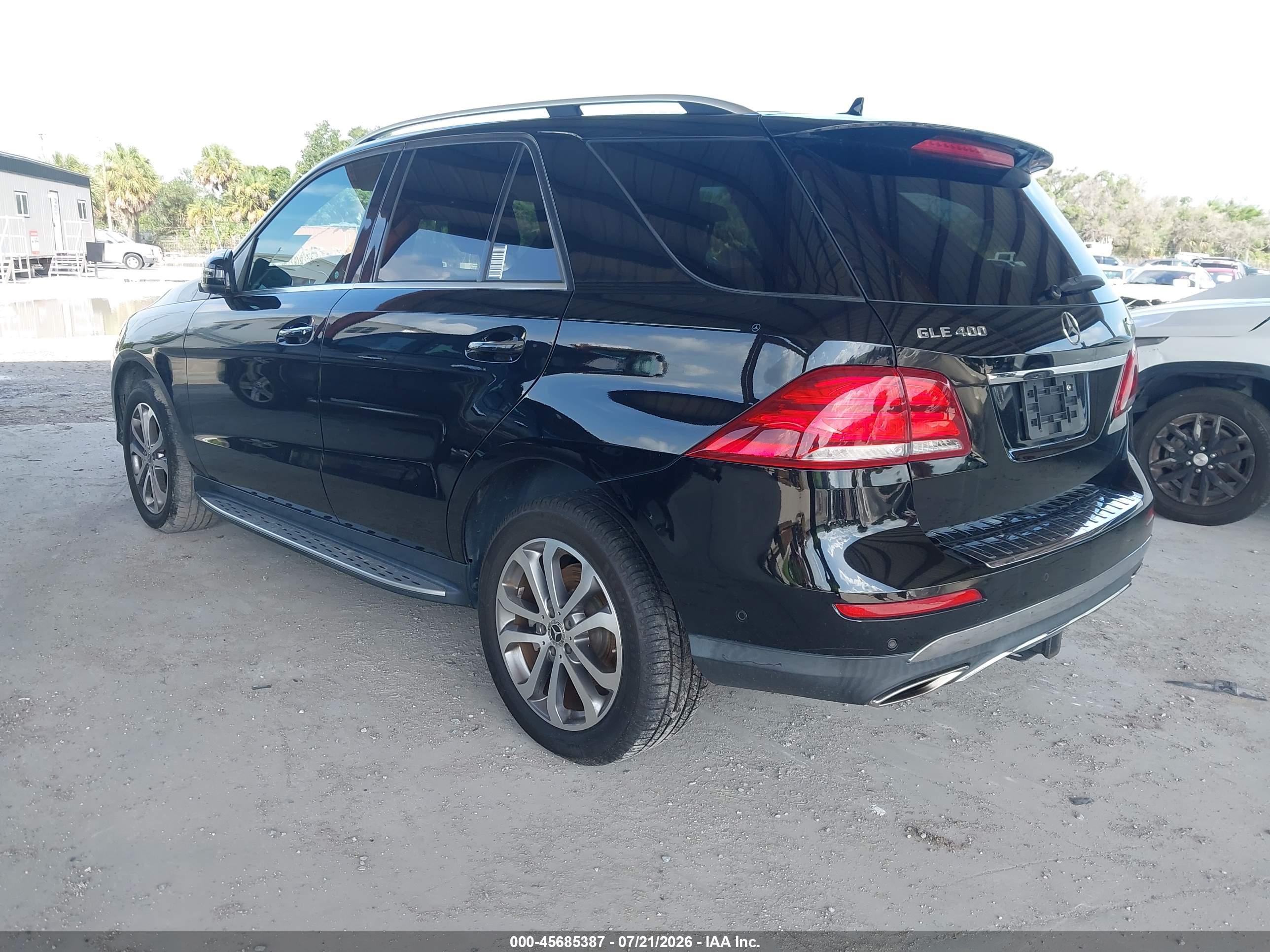 2019 MERCEDES-BENZ GLE 400 GLE400