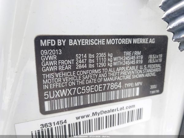 2014 BMW X3 XDRIVE35I