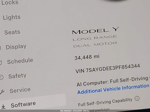 2023 TESLA MODEL Y
