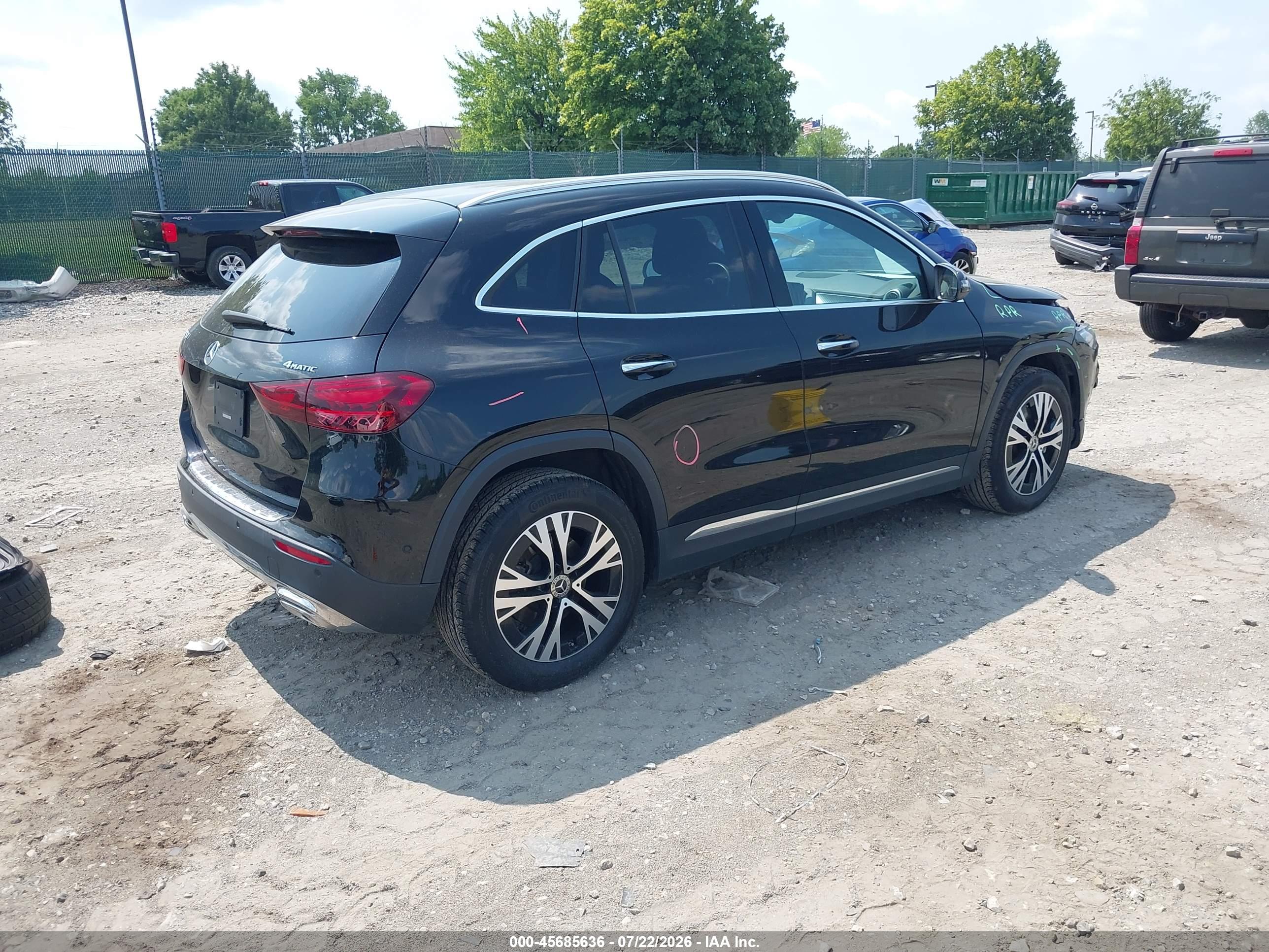 2025 MERCEDES-BENZ GLA 250 4MATIC