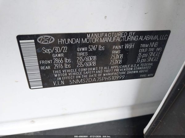 2023 HYUNDAI SANTA FE SEL