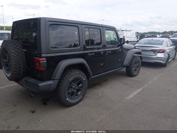 2021 JEEP WRANGLER UNLIMITED WILLYS 4X4