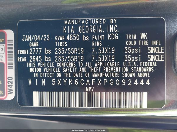 2023 KIA SPORTAGE X-LINE