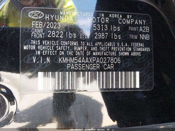 2023 HYUNDAI IONIQ 6 LIMITED