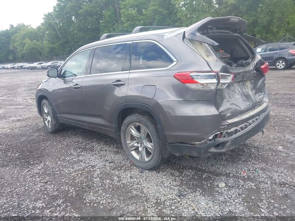 2019 TOYOTA HIGHLANDER LIMITED