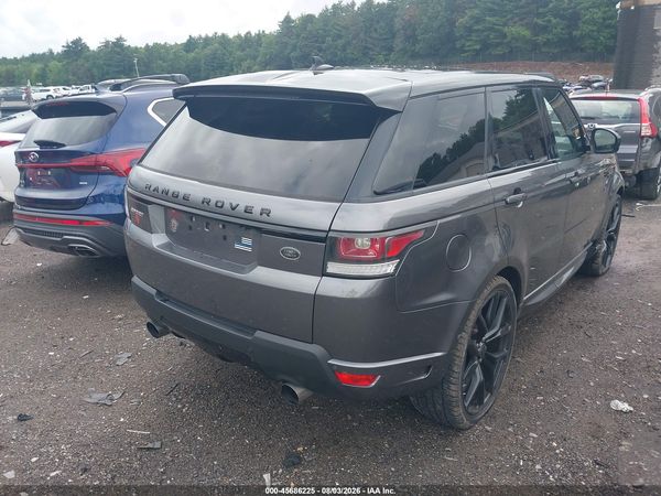2016 LAND ROVER RANGE ROVER SPORT 3.0L V6 SUPERCHARGED HSE