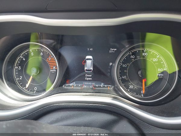 2016 JEEP CHEROKEE OVERLAND