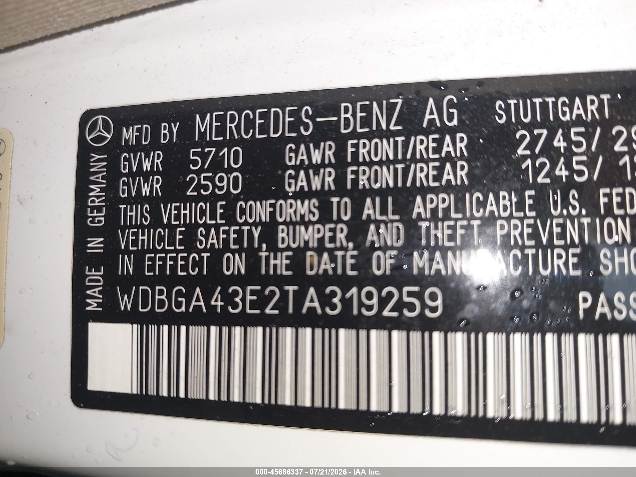 1996 MERCEDES-BENZ S S420