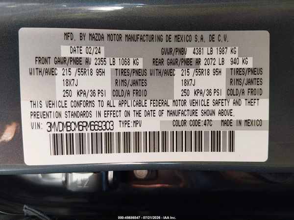 2024 MAZDA CX-30 2.5 S CARBON EDITION
