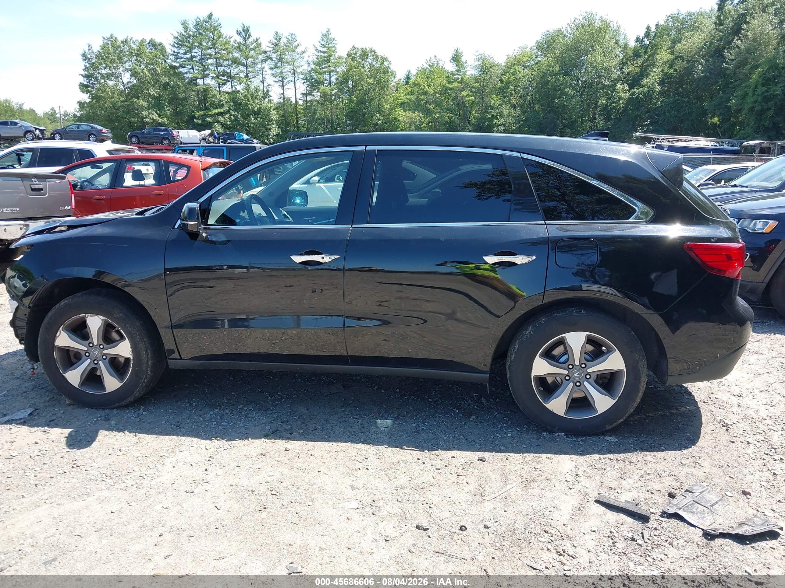 2016 ACURA MDX ACURAWATCH PLUS PACKAGE